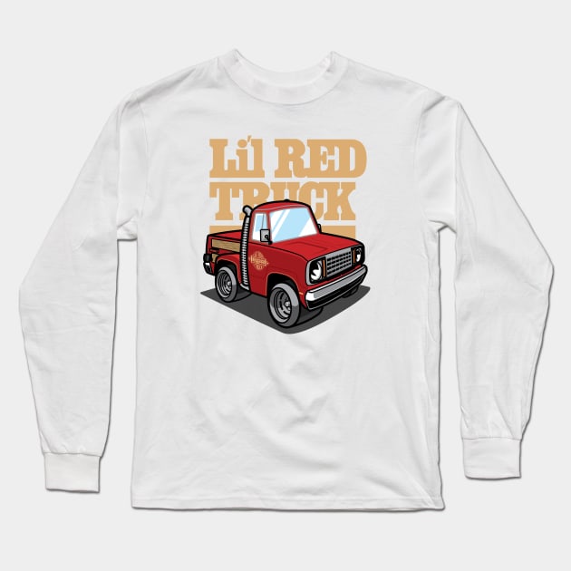 1978 - Lil Red Express (White) Long Sleeve T-Shirt by jepegdesign